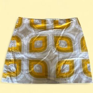 J.Crew Geometric Mini Skirt